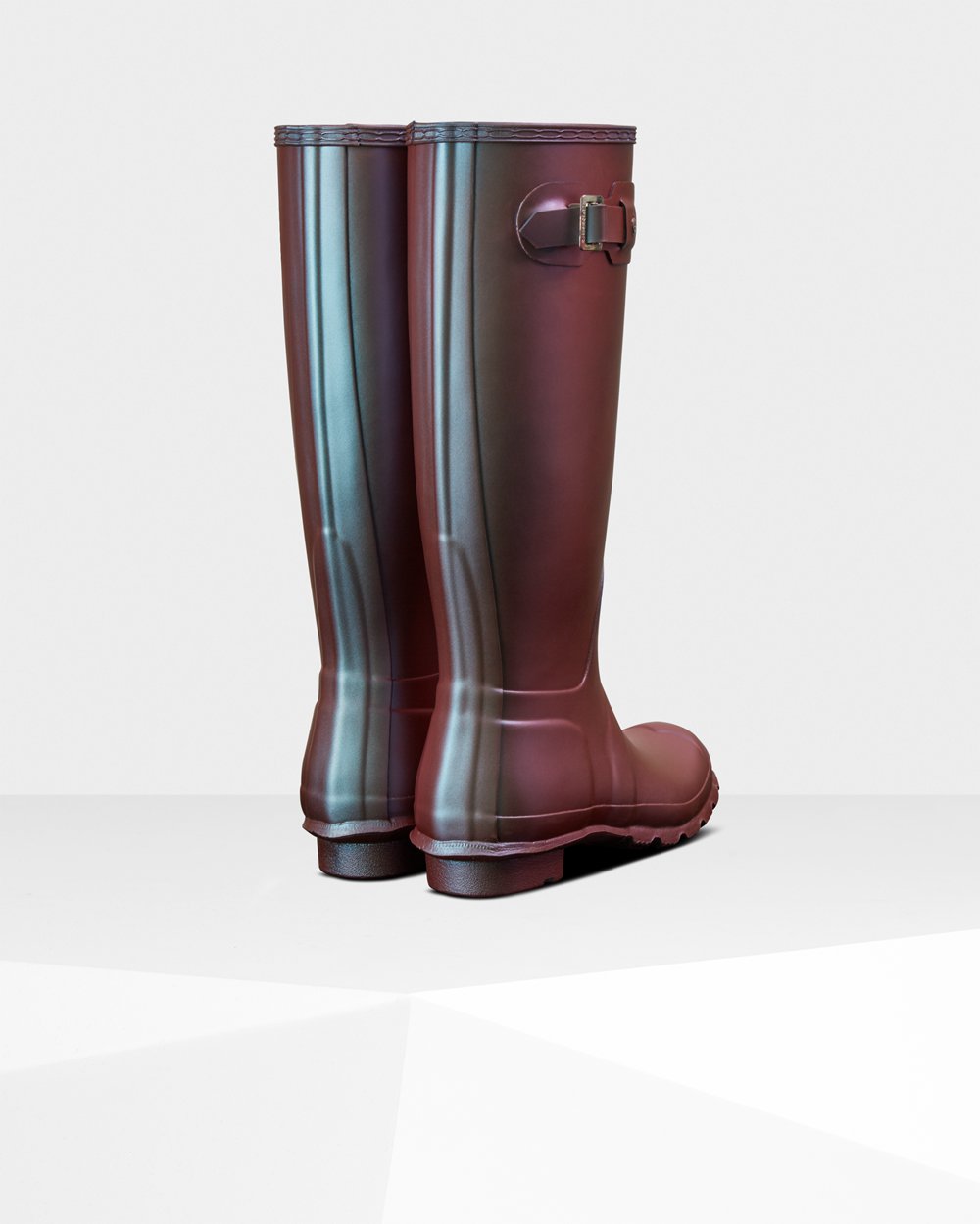 Women Hunter Original Nebula | Tall Rain Boots Blue | NZ-53704-EBTO